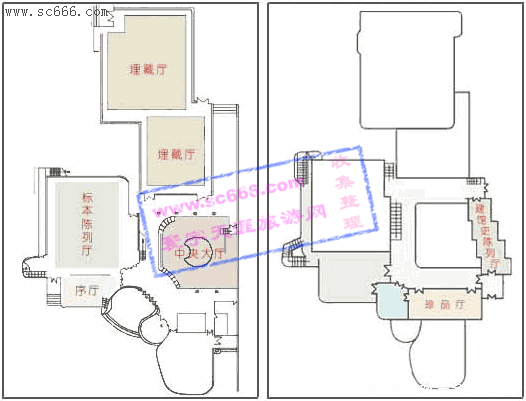 自贡恐龙博物馆导游图