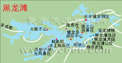 黑龙潭景区导游图1