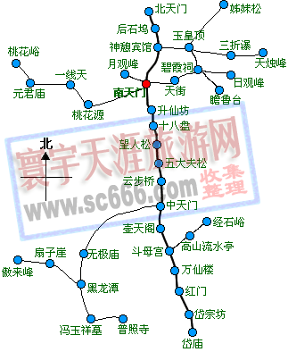 泰山导游图2