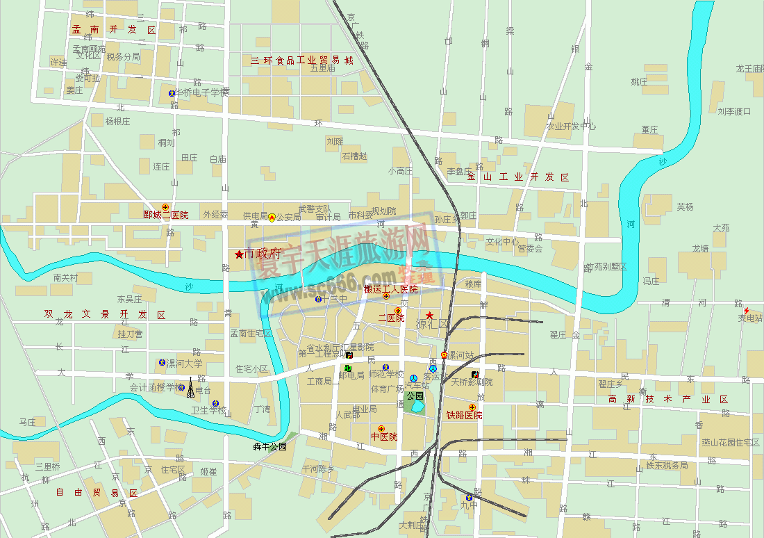 洛阳市城区地图
